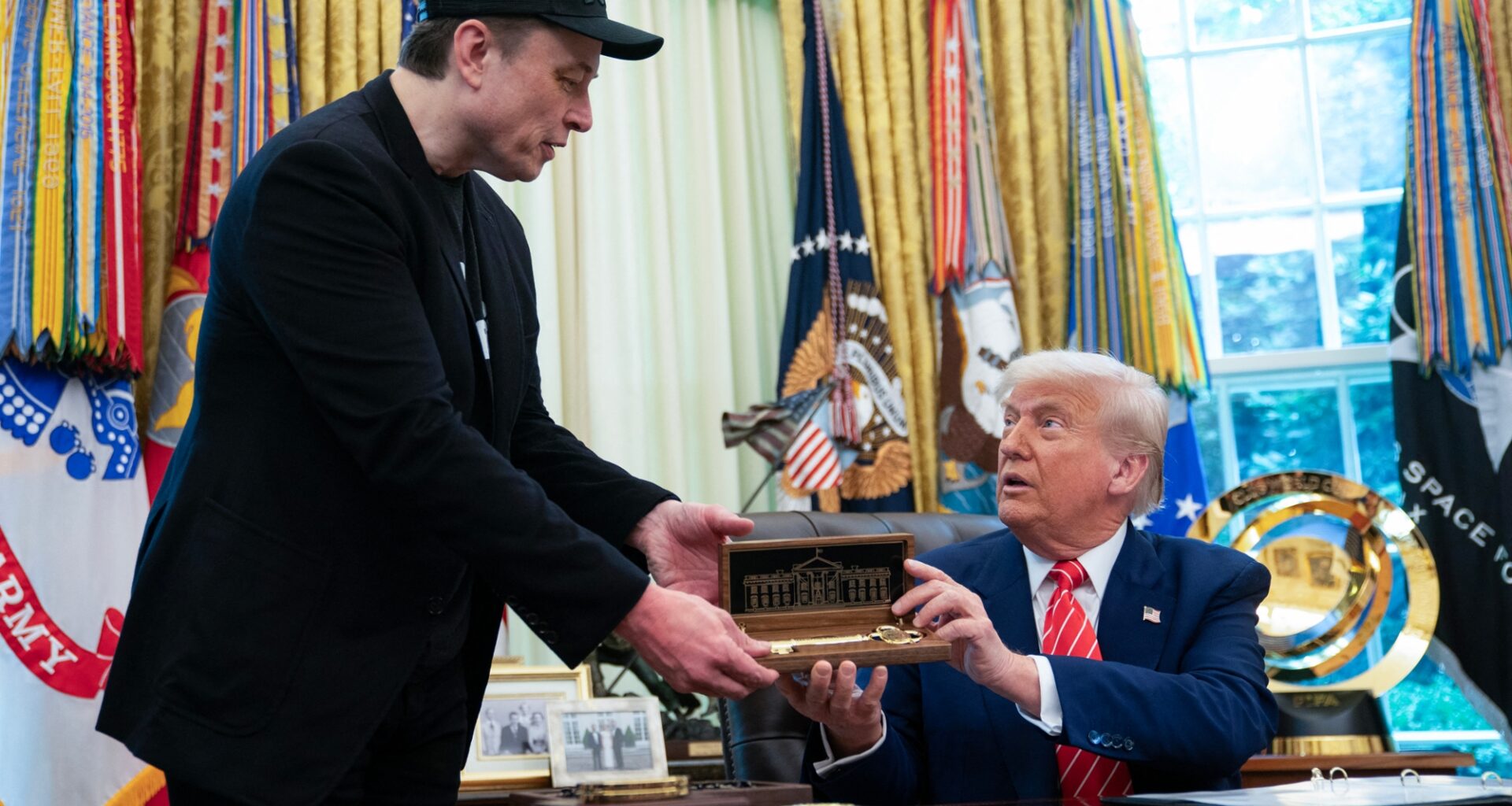 après le mea culpa d'Elon Musk, Donald Trump est "reconnaissant", selon la Maison-Blanche