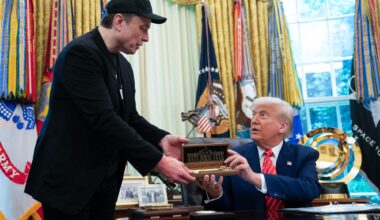 après le mea culpa d'Elon Musk, Donald Trump est "reconnaissant", selon la Maison-Blanche