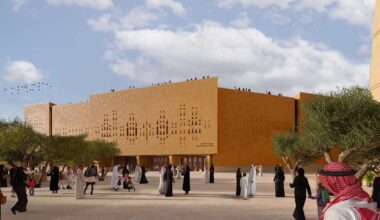 Zaha Hadid Architects abandonne le béton pour revenir à la terre avec ce magnifique musée près de Ryad