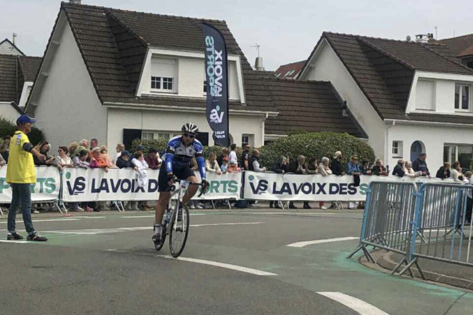 A l'arrivée, à Hardelot.