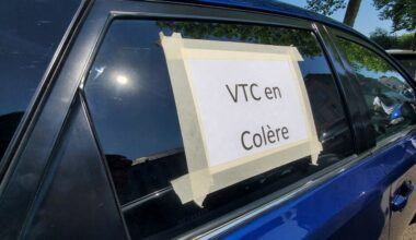 une opération escargot menée par les VTC, attention aux bouchons