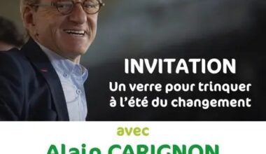 AUJOURD'HUI, UN VERRE POUR TRINQUER À L'ÉTÉ DU CHANGEMENT AVEC ALAIN CARIGNON