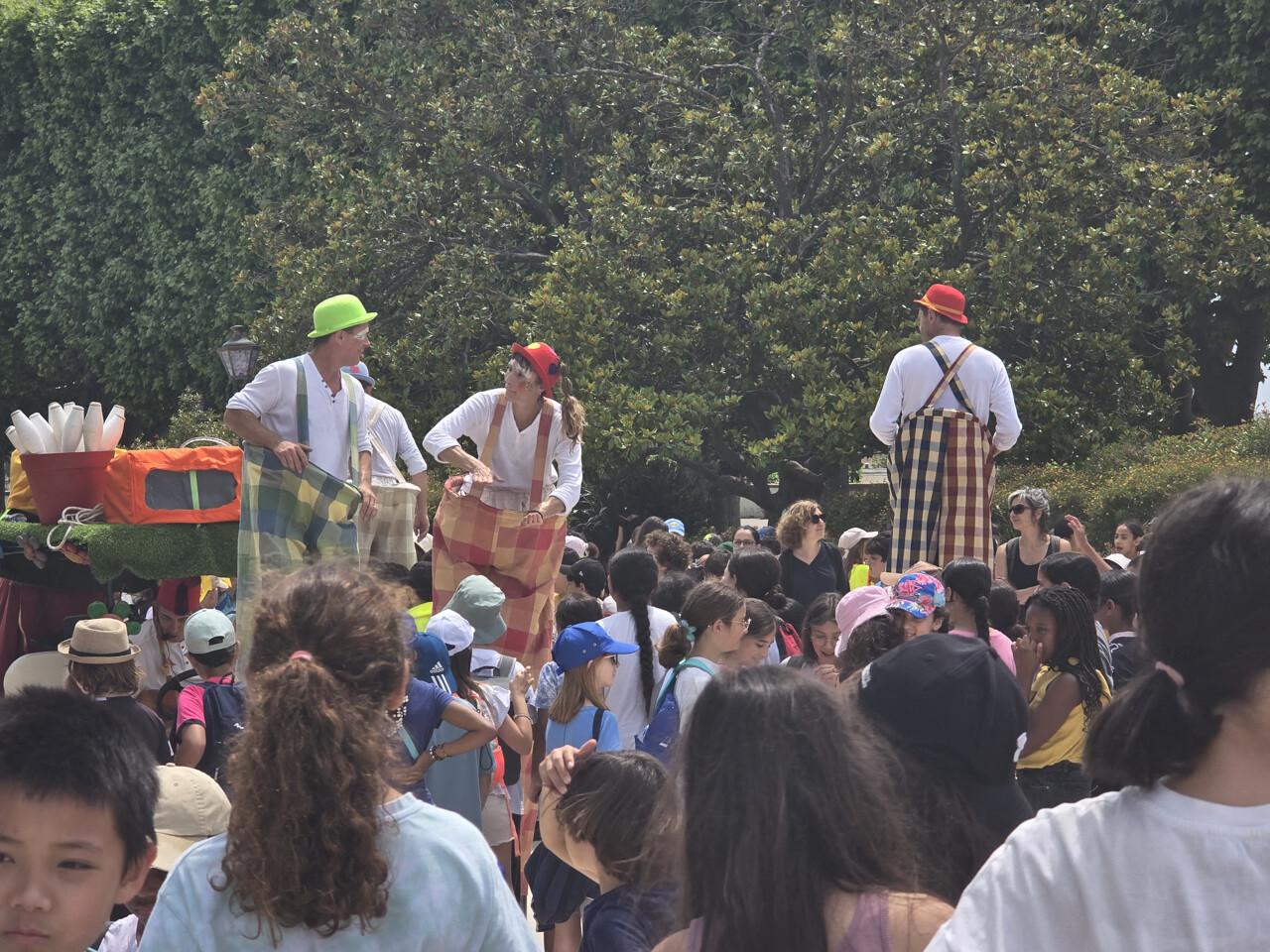 la fête des CM2 a battu son plein ce jeudi sur la promenade du Peyrou