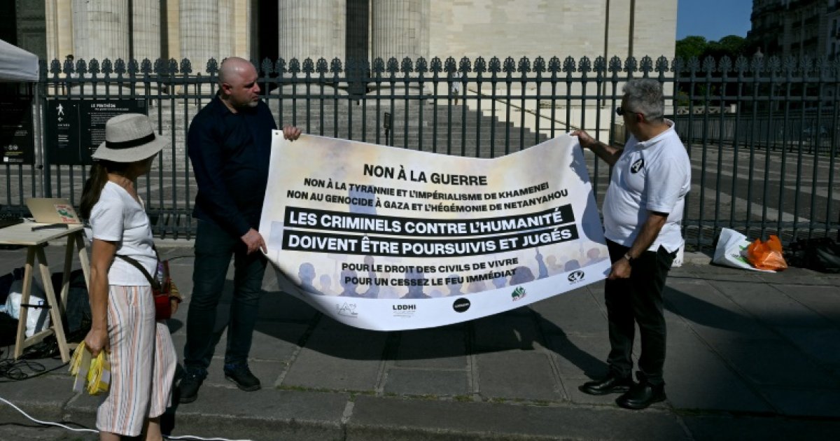 Rassemblement à Paris pour dire "non à Khamenei et non à Netanyahu" : Actualités