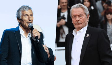 "Une balle peut arriver rapidement" : Nagui "menacé" par Alain Delon, cette blague qui est mal passée