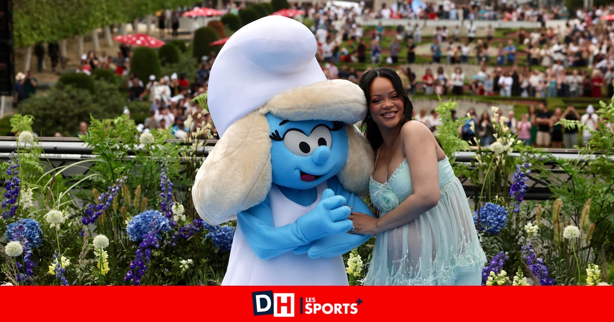 C'est le grand jour : Rihanna foule le tapis bleu du Mont des Arts, les fans surchauffés depuis le matin ! (PHOTOS)