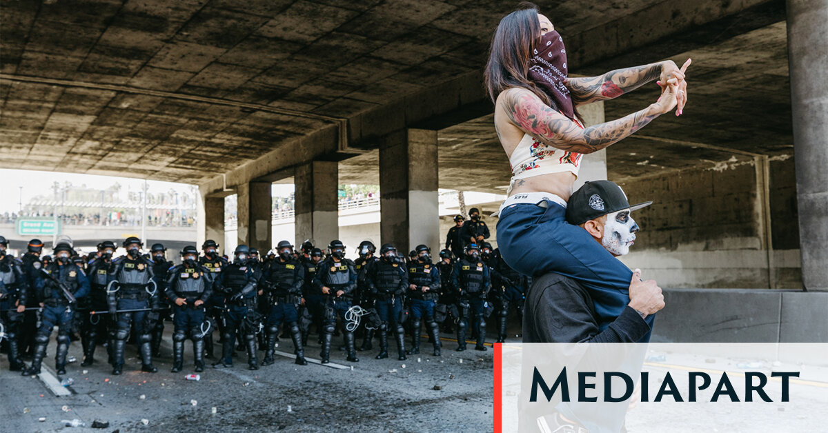 Los Angeles : malgré la présence de l’armée, les mobilisations continuent - Mediapart