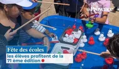 VIDÉO. Le très chaud retour de la fête des écoles sur le Vieux-Port de Marseille