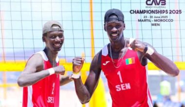 Beach-volley - Continental Cup (8es) : Les Lions s'inclinent devant le Mozambique