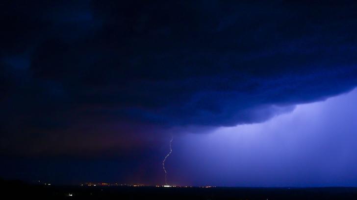 Météo France place en vigilance orange 5 départements de l’est (photo d’illutsrtaion prise près de Roanne en juillet 2024) 