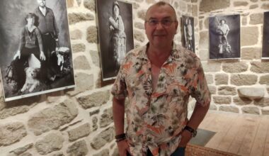 Saint-Jeures : "Camino" des portraits de pèlerins de Jean-Marc Vidal à apprécier dans la grange Boué-Rault
