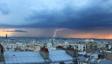 Alerte orange aux orages, cycliste agressé et population qui va doubler… l’info à midi en Île-de-France