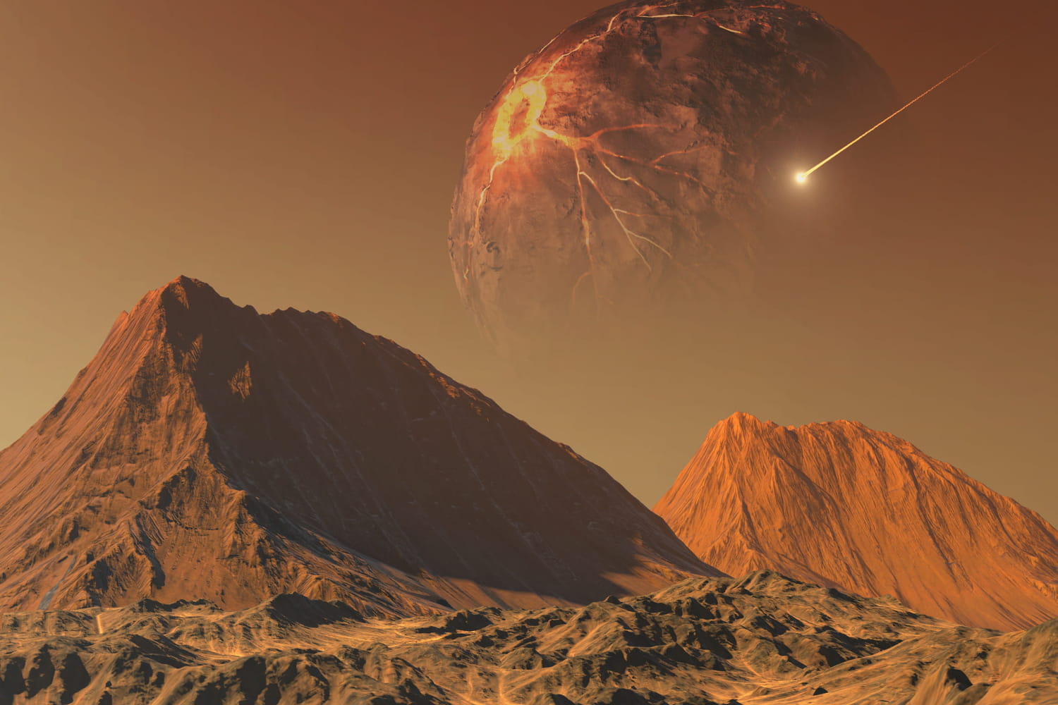 la Terre pas à l'abri