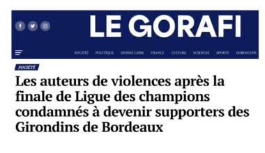 Girondins : Le Gorafi tourne en dérision la descente aux enfers de Bordeaux