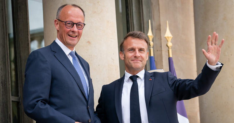Entretien avec Friedrich Merz, Chancelier de la République fédérale d'Allemagne.