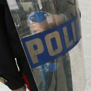 Police iranienne.