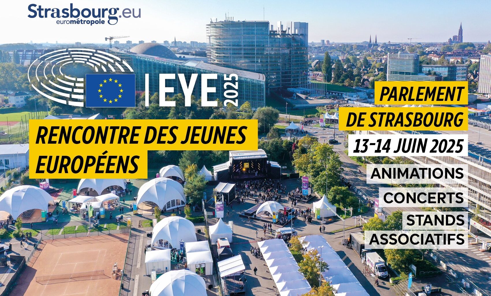 European Youth Event, le rendez|vous des jeunes européens à Strasbourg est de retour !