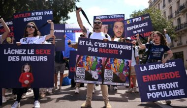 À Paris, face-à-face délicat entre les manifestants de la «Pride» et le collectif gay de droite Eros