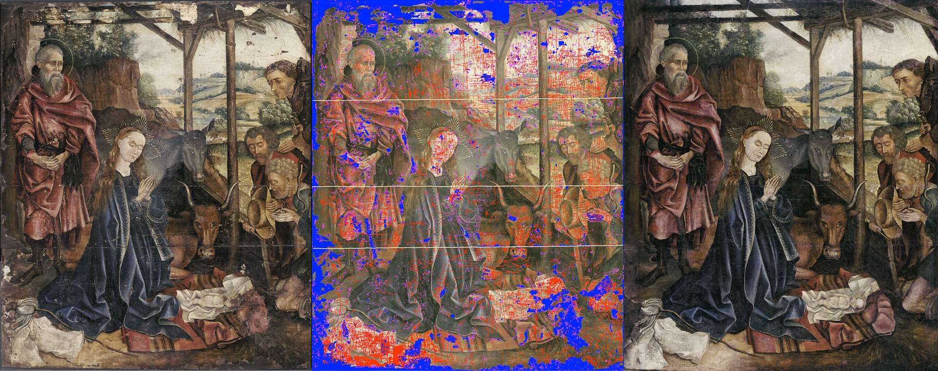 une technique révolutionnaire pour restaurer les tableaux anciens