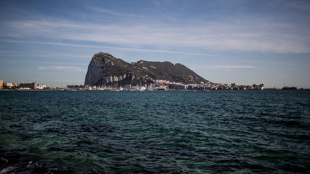 Le ministre espagnol des Affaires étrangères, Jose Manuel Albares Bueno avant son rendez-vous pour discuter des frontières de Gibraltar le vendredi 12 avril 2024.