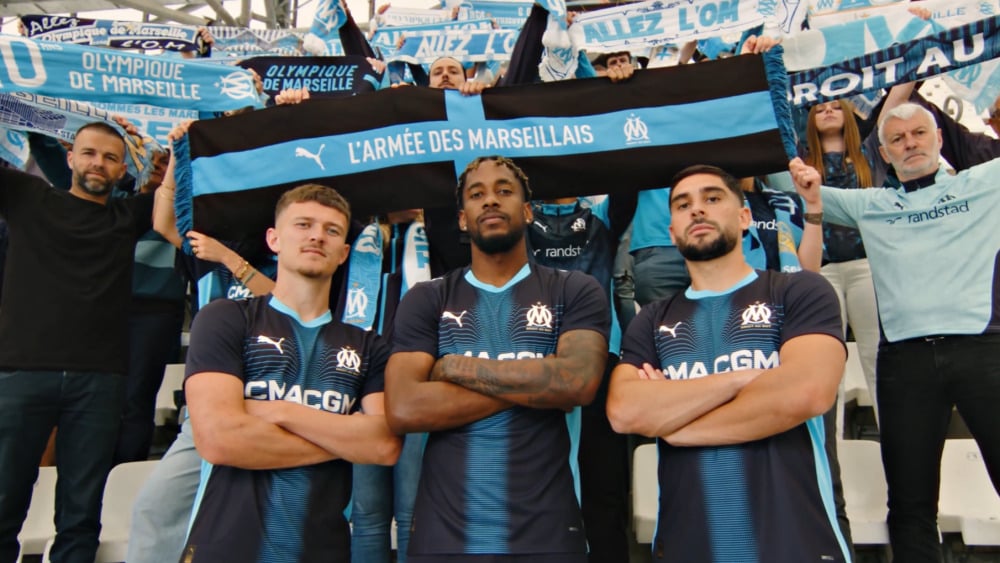 OM. Le club dévoile le nouveau maillot extérieur pour la saison 2025-2026