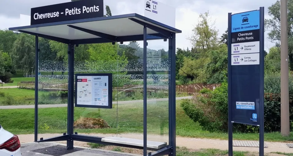 La première ligne de covoiturage sans réservation d'Île-de-France passe par l'Essonne !