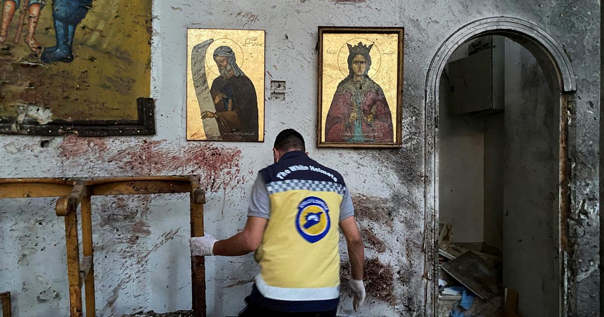 un attentat dans une église de Damas fait au moins 20 morts et 52 blessés, l'auteur lié à l'État islamique