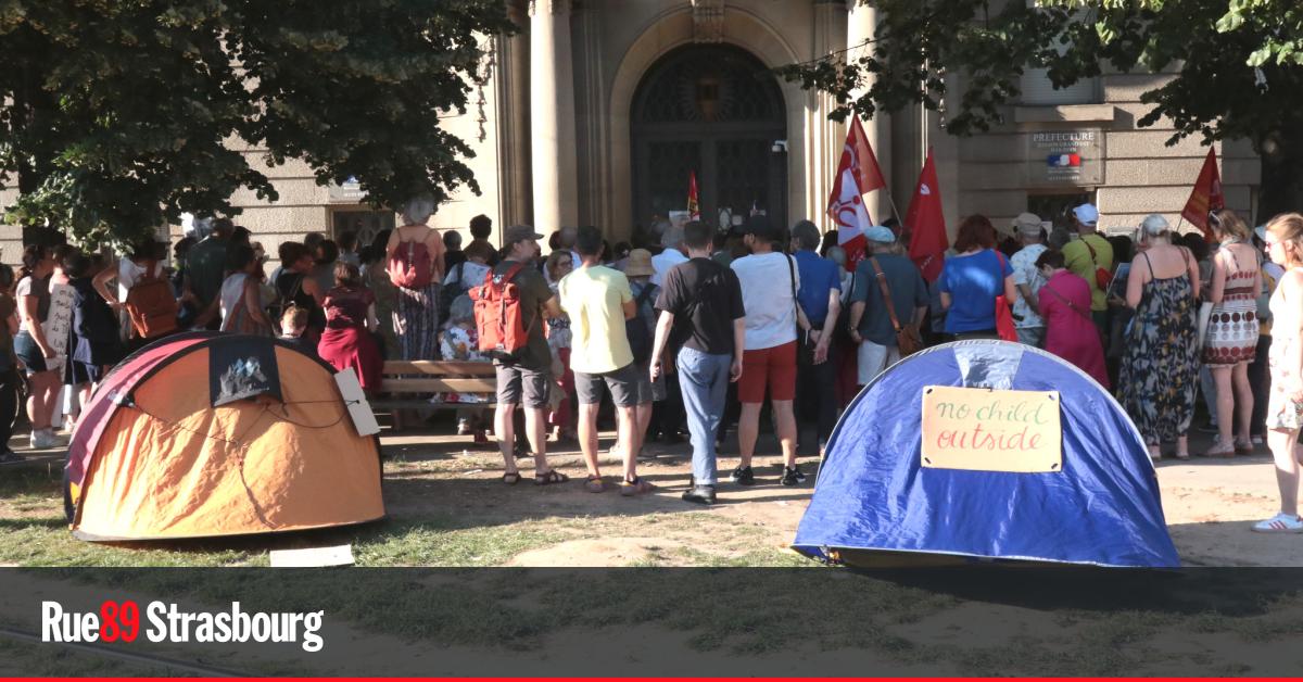 Strasbourg. Une centaine de personnes mobilisées contre la diminution de l'hébergement d’urgence