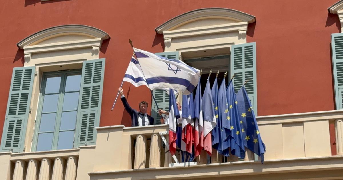 après une décision de justice, Christian Estrosi retire finalement les drapeaux israéliens de la mairie