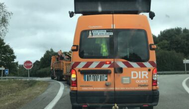 Un car en panne sur la N12 à hauteur de Rennes, 40 passagers attendent un transfert