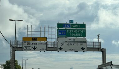 Lyon : la M6/M7 et l'A7 en partie fermées la nuit cette semaine