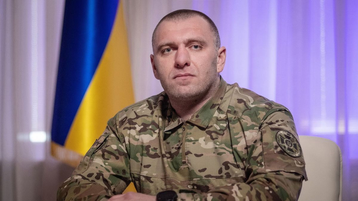 Vasyl Malyuk, l'homme fort des services ukrainiens.