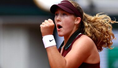 «Je suis bien plus positive sur le court qu’avant», estime Mirra Andreeva