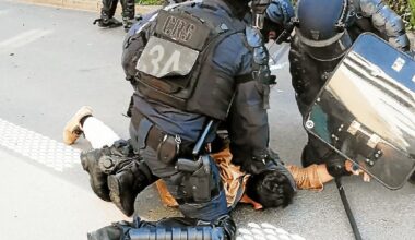 « Ces vingt secondes doivent-elles entacher vingt ans de services ? » : la violente interpellation d’un journaliste à Rennes conduit deux policiers au tribunal