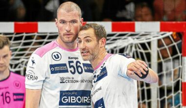 Romaric Guillo et Romain Briffe, claps de fin pour les handballeurs de Cesson-Rennes