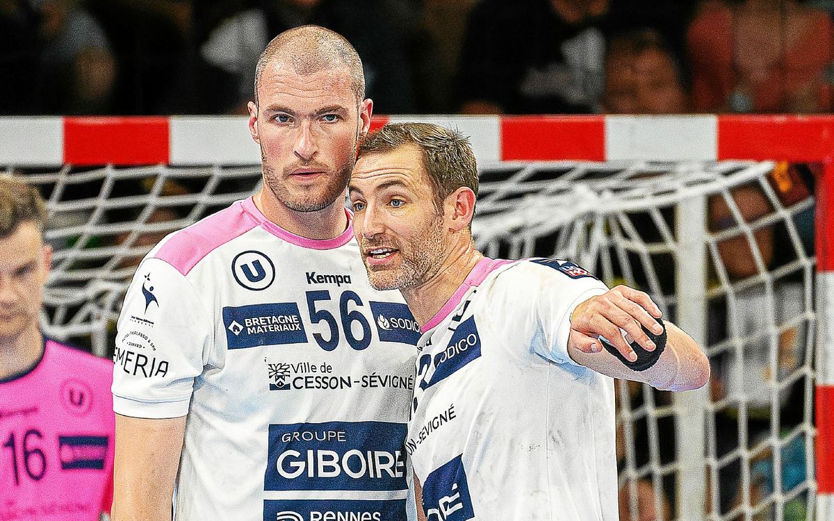 Romaric Guillo et Romain Briffe, claps de fin pour les handballeurs de Cesson-Rennes