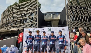 Même à cinq, la Soudal Quick-Step U19 s'amuse - Actualité