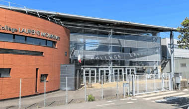 un collège privé d’installations sportives pendant une semaine près de Lyon