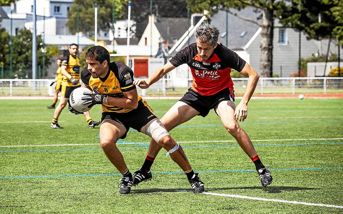 À Brest, les Ruches de Nantes dominent Rennes et sont sacrés champions de France D1 de fooball gaélique