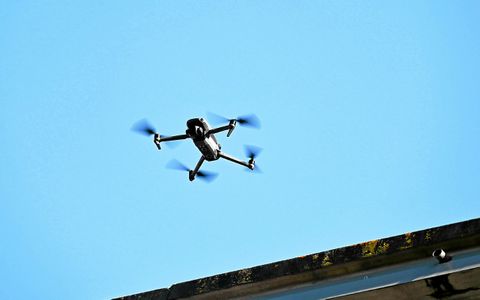 Démonstration de drone.