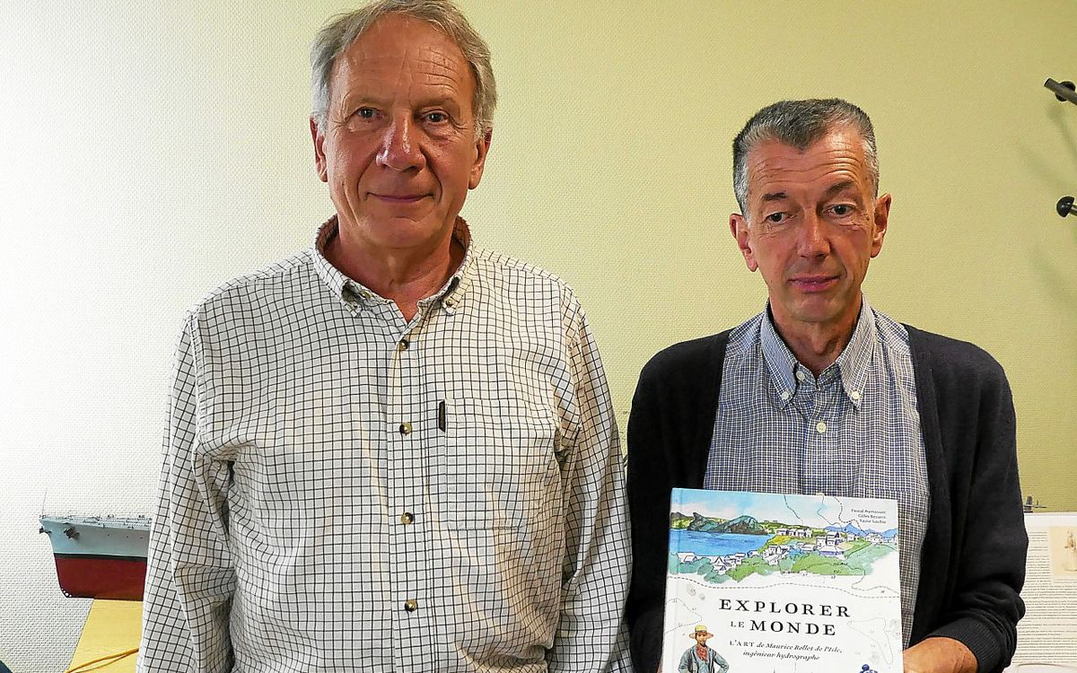 À Brest, le Service historique de la Défense met l’hydrographe Maurice Rollet de l’Isle à l’honneur dans un livre illustré