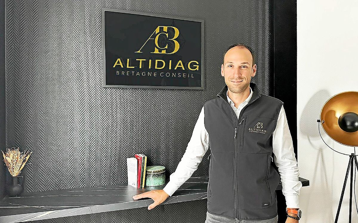 À Lorient, Julien Jan vient de fonder AltiDiag Bretagne Conseil