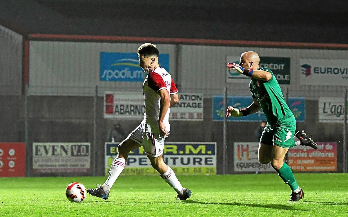National : le Finistérien Raphaël Gerbeaud, meilleur buteur de l’US Saint-Malo (N2), s’est engagé au FC Rouen
