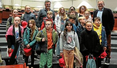 Les jeunes élus Bégarrois en visite au Conseil régional à Rennes
