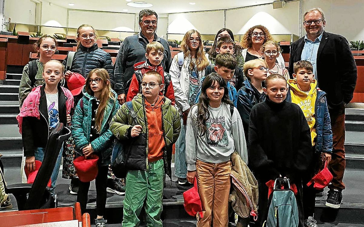 Les jeunes élus Bégarrois en visite au Conseil régional à Rennes