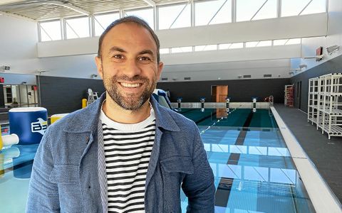 Arnaud Cadic, directeur de la piscine de Pacé.