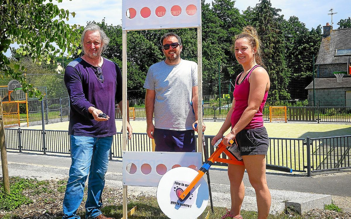 Le Moule’n Bike, sa course de vélo à deux pattes et ses tirs de moules : un biathlon détonnant débarque à Hillion