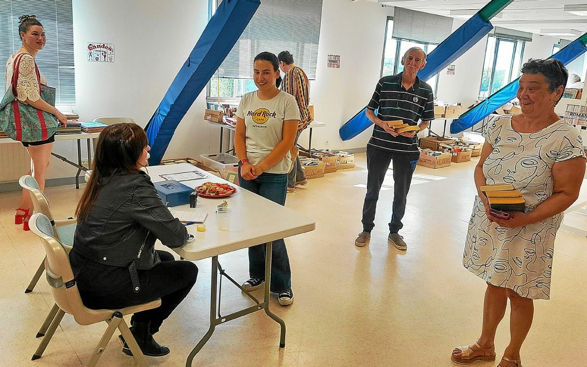 À Gourin, 214 livres ont trouvé preneur lors d’une vente organisée par la médiathèque