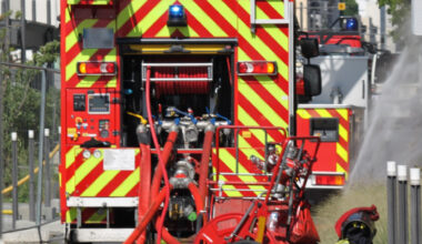 deux hommes hospitalisés, la ligne C8 déviée
