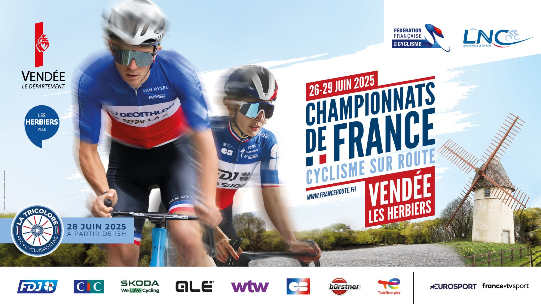 Championnat de France - CLM Hommes : Les horaires de départ - Actualité